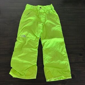 The North Face Kids Bottoms in Bright Green